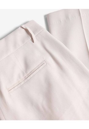 Pantalón Wide Leg Sastrero  Para Mujer Beige Seven Seven