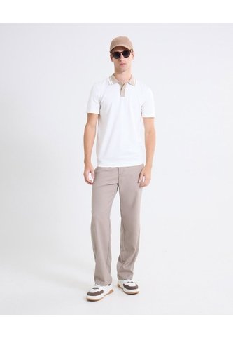 Pantalón Tejido Binado De Apariencia Limpia  Para Hombre Arena Seven Seven Seven Seven