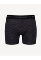Pack De Bóxer Medio En Microfibra X3 Para Hombre Negro Seven Seven de Seven Seven