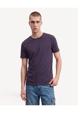 Camiseta Slim Ajustada   Para Hombre Azul Seven Seven Seven Seven