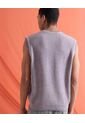 Chaleco En Tricot  Para Hombre Lila Seven Seven de Seven Seven