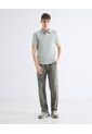 Polo Regular Con Botonadura  Para Hombre Verde Seven Seven de Seven Seven