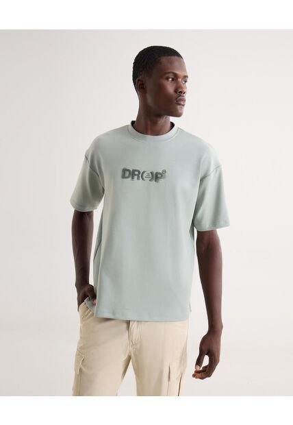 Camiseta Para Hombre Manga Corta Cuello Redondo Color Verde Marca Seven Seven #45092805