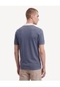 Polo Con Cuello Contraste  Para Hombre Azul Seven Seven de Seven Seven