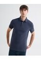 Polo Para Hombre Cuello Tejido  Color Azul Oscuro Marca Seven Seven #45110853 de Seven Seven