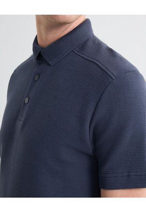 Polo Para Hombre Cuello Tejido  Color Azul Oscuro Marca Seven Seven #45110853