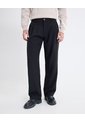 Pantalón Sastre De Corte Actual  Para Hombre Negro Seven Seven de Seven Seven