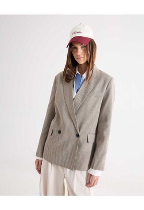 Blazer Para Mujer  Color Gris Marca Seven Seven #28400054