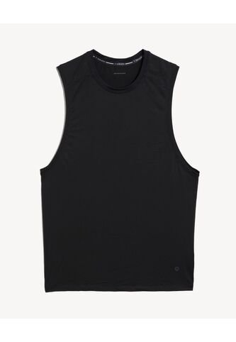Camiseta Deportiva Sin Mangas  Para Hombre Negro Seven Seven Seven Seven