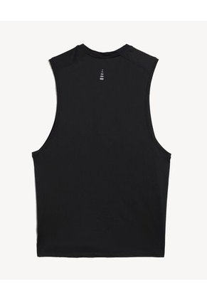 Camiseta Deportiva Sin Mangas Para Hombre Negro Seven Seven