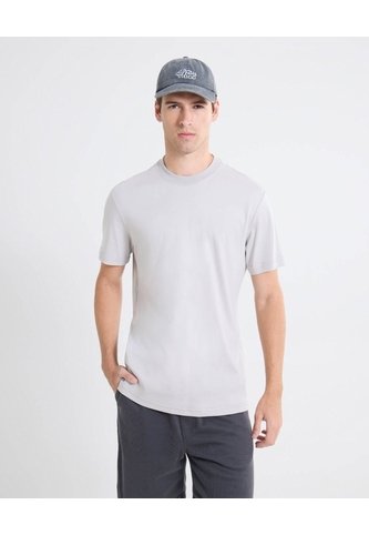 Camiseta Básica De Acabado Suave  Para Hombre Gris Seven Seven Seven Seven