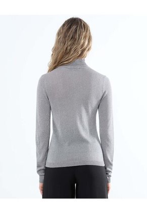 Camiseta Para Mujer Manga Larga Color Gris  Marca Seven Seven #28095817