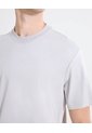 Camiseta Básica De Acabado Suave  Para Hombre Gris Seven Seven de Seven Seven