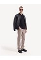 Polo Regular Sport  Para Hombre Negro Seven Seven de Seven Seven