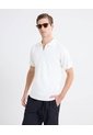 Polo Tejido De Punto  Para Hombre Blanco Seven Seven de Seven Seven