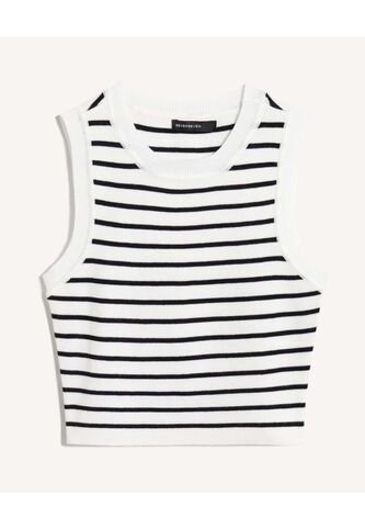 Camiseta Para Mujer Manga Sisa Cuello Redondo Color Blanco Marca Seven Seven #28096408 Seven Seven