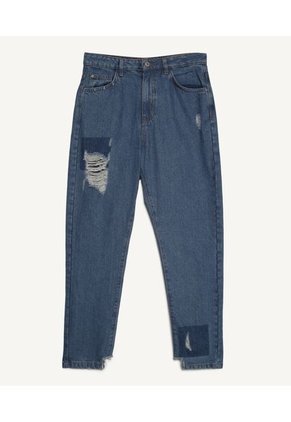 Jean Para Mujer Mom Color Azul  Marca Seven Seven #28160755