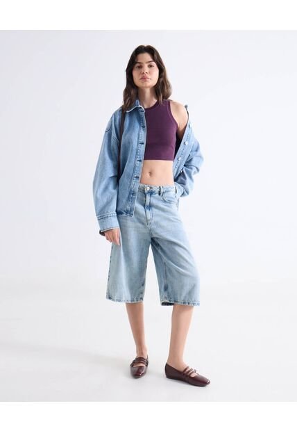 Camiseta Para Mujer Manga Sisa Cuello Redondo Color Vino Marca Seven Seven #28096417