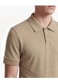 Polo Sport En Tejido  Para Hombre Camel Seven Seven de Seven Seven