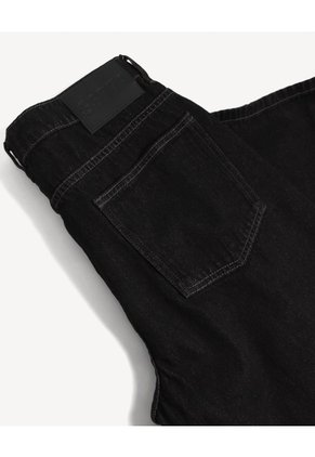 Jean Straight Tono Negro  Para Hombre Negro Seven Seven