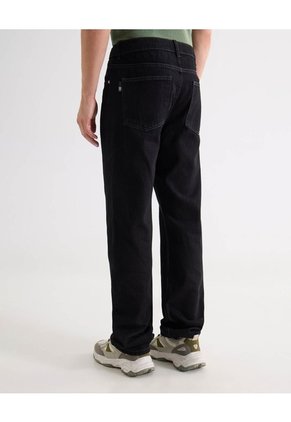 Jean Straight Tono Negro  Para Hombre Negro Seven Seven