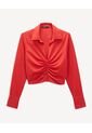 Blusa Para Mujer Manga Larga Color Rojo Marca Seven Seven #28124113 de Seven Seven
