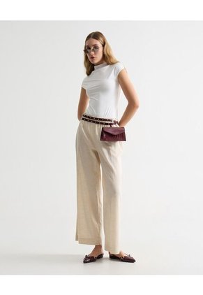 Body Cuello Alto  Para Mujer Crudo Seven Seven