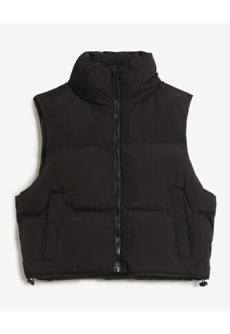 Chaleco Para Mujer Acolchado Color Negro Marca Seven Seven #28250139 Seven Seven