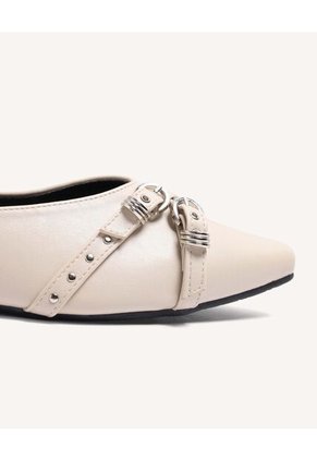Baletas Para Mujer  Color Beige Marca Seven Seven #28660015