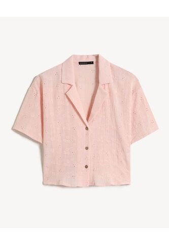 Blusa Para Mujer Manga Corta Color Rosado Marca Seven Seven #28124130 Seven Seven