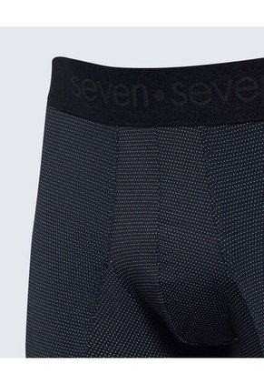 Pack X 3 Bóxer En Microfibra Estampado X3 Para Hombre Azul Seven Seven