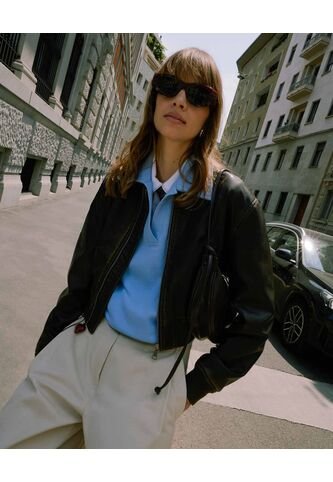 Buzo Para Mujer Cuello V Color Azul Marca Seven Seven #28060463 Seven Seven