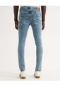 Jeans Skinny Tono Claro  Para Hombre Azul Seven Seven de Seven Seven