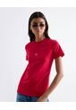 Camiseta  Para Mujer Manga Corta Cuello Redondo Color Rojo Marca Seven Seven #28097558 de Seven Seven