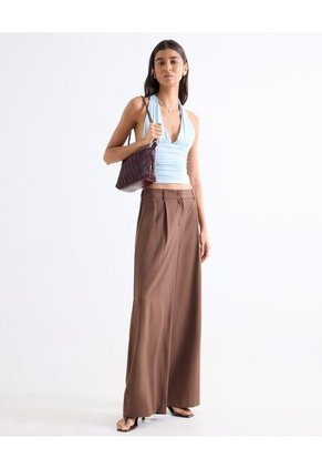 Camiseta  Para Mujer Manga Sisa Cuello Halter Color Celeste Marca Seven Seven #28099706