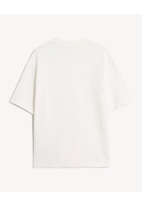 Camiseta  Para Hombre Manga Corta Cuello Redondo Color Blanco Marca Seven Seven #45097665