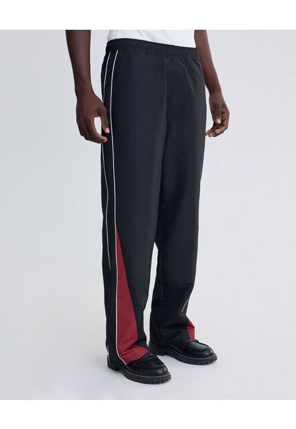 Pantalón Straight Unisex Negro Seven Seven