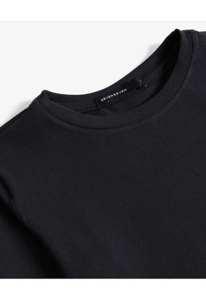 Camiseta  Para Mujer Manga Larga Cuello Redondo Color Negro Marca Seven Seven #28097598