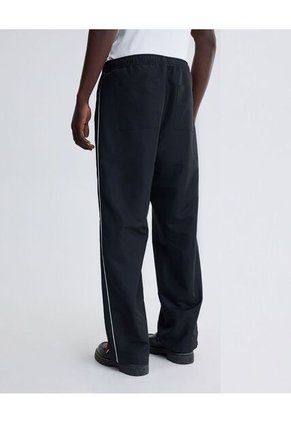 Pantalón Straight Unisex Negro Seven Seven
