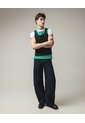 Tank Top Slim En Rib  Para Hombre Negro Seven Seven de Seven Seven