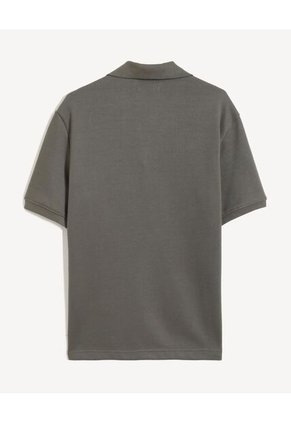 Polo  Para Hombre Cuello Tejido Sin Bolsillo Color Verde Marca Seven Seven #45118251