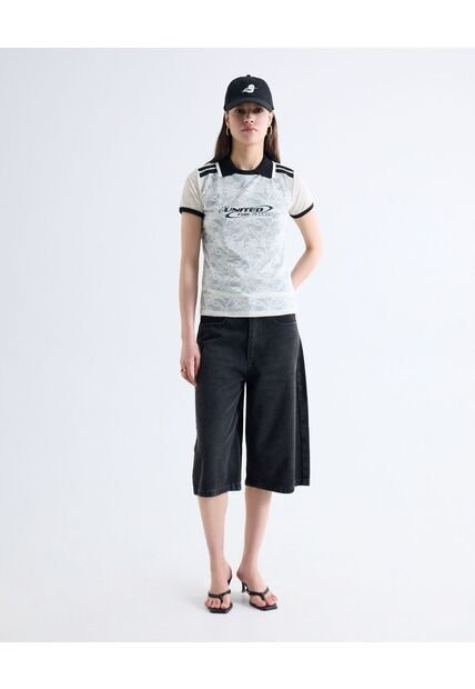Jort Negro  Para Mujer Negro Seven Seven