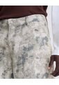 Jean Baggy Con Estampado Y Picos  Para Mujer Gris Seven Seven de Seven Seven