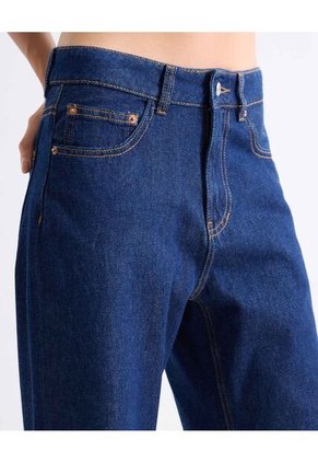 Jean  Para Mujer Straight Long Color Azul Marca Seven Seven #28167417