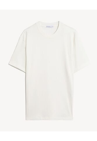 Camiseta  Para Hombre Manga Corta Cuello Redondo Color Marfil Marca Seven Seven #45098228 Seven Seven