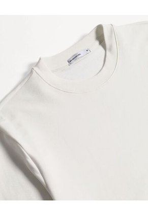 Camiseta  Para Hombre Manga Corta Cuello Redondo Color Marfil Marca Seven Seven #45098228