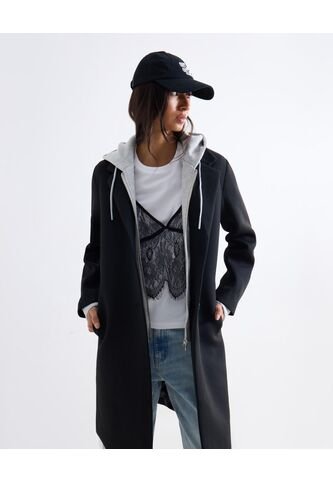 Chaqueta  Para Mujer Abrigo Color Negro Marca Seven Seven #28081036 Seven Seven