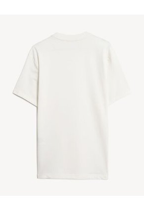 Camiseta  Para Hombre Manga Corta Cuello Redondo Color Marfil Marca Seven Seven #45098228