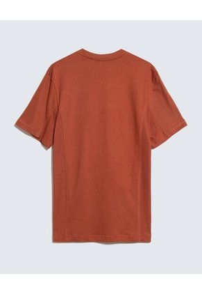 Camiseta Para Hombre Manga Corta Cuello Redondo Color Terracota Marca Seven Seven #45092707