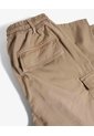 Pantalón Cargo Con Pretina Elástica  Para Hombre Beige Seven Seven de Seven Seven